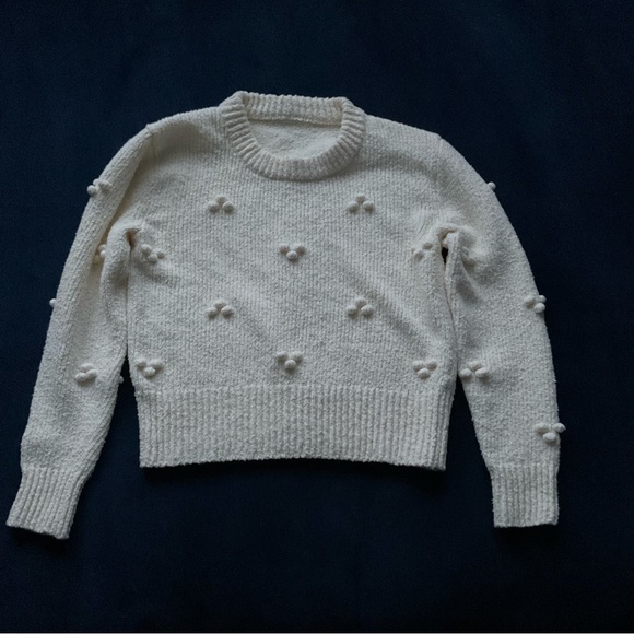 Madewell Dotted Bobble Pullover Sweater‎ - Picture 3 of 5